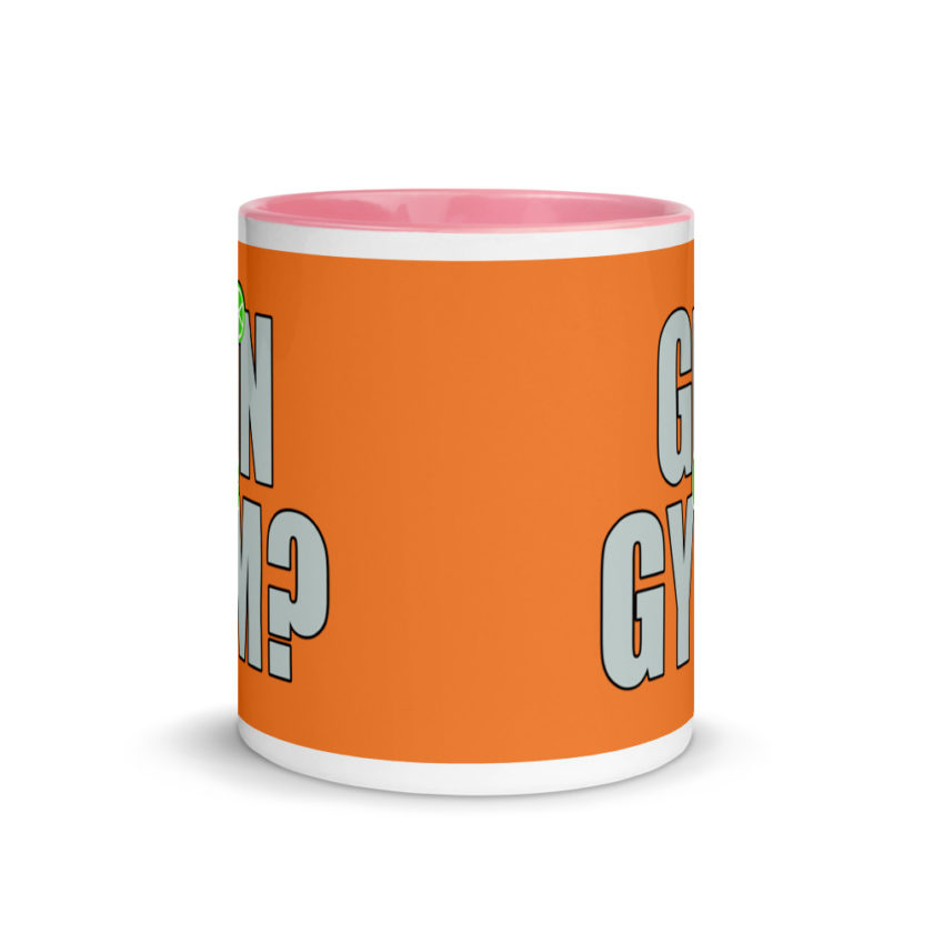 Gin or Gym? Mug with Color Inside - Image 14