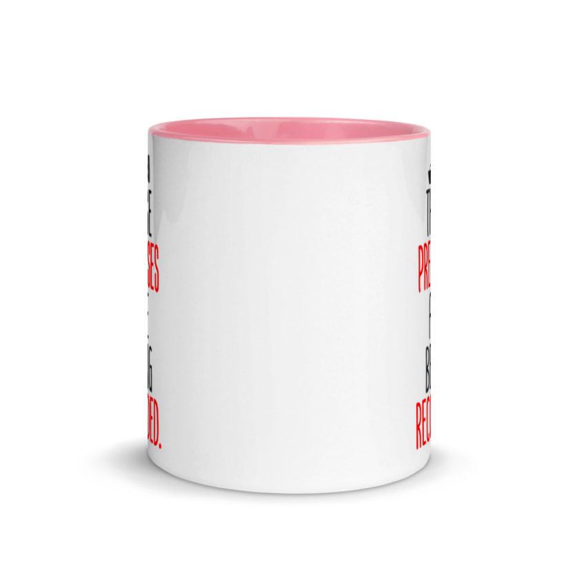 These premises are being recorded. Mug with Color Inside - Image 14