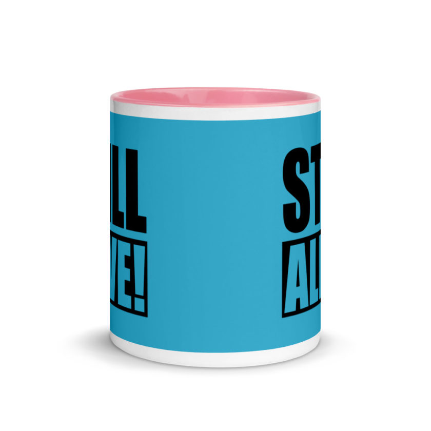 Still Alive! Grandma The Kroods Mug with Color Inside - Image 14