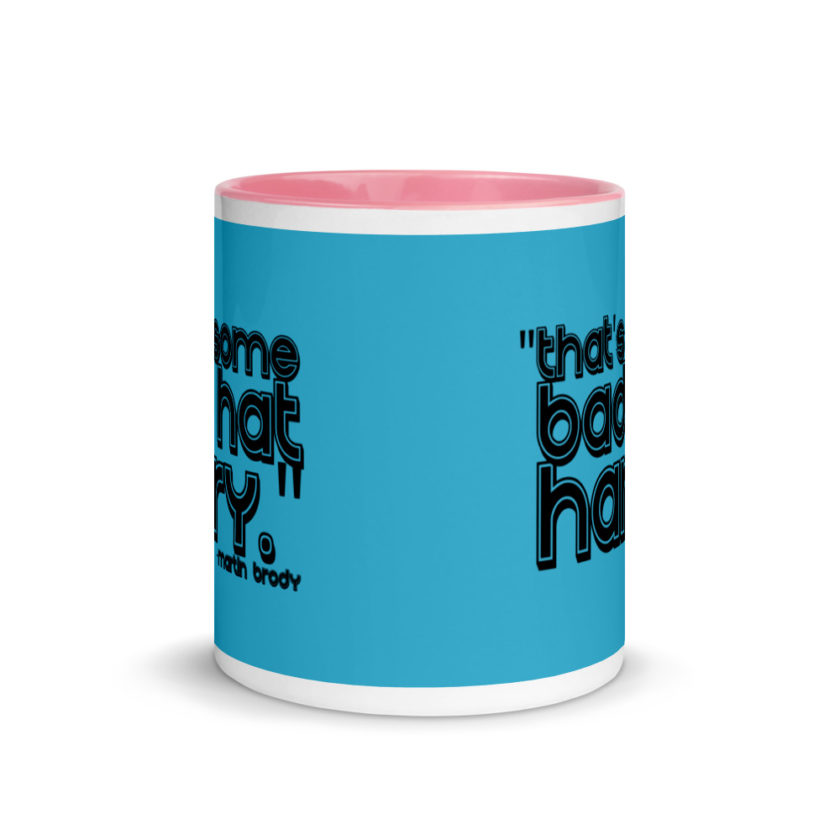 That's some bad hat Harry. Martin Brady, Jaws Mug with Color Inside - Image 14