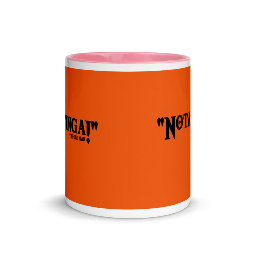 Notafinga! The Old Man A Christmas Story  Mug with Color Inside - Image 14