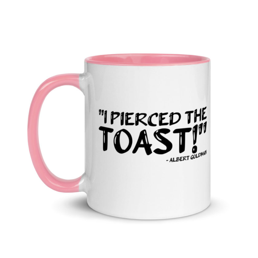 I Pierced The Toast  Mug with Color Inside - Image 15