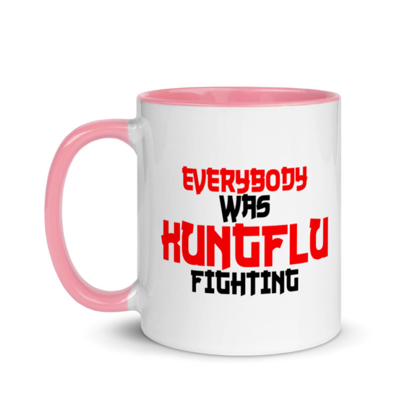 Everybody was Kungflu fighting! Mug with Color Inside - Image 15