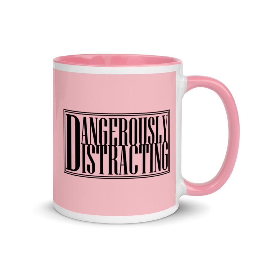 Dangerously Distracting Mug with Color Inside - Image 14
