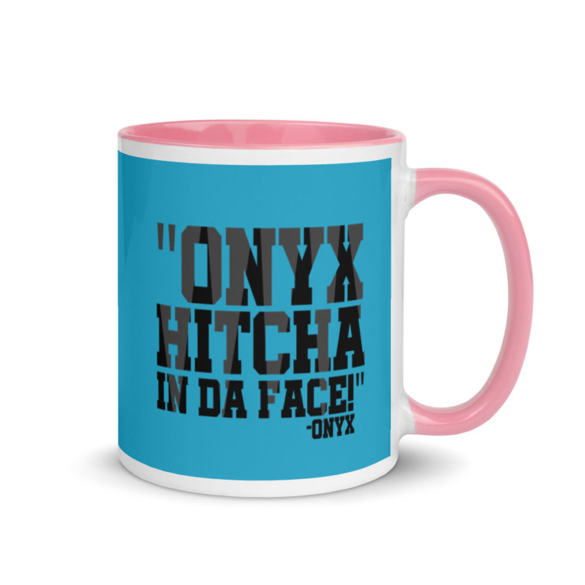 Onyx hitcha in da face Mug with Color Inside - Image 13