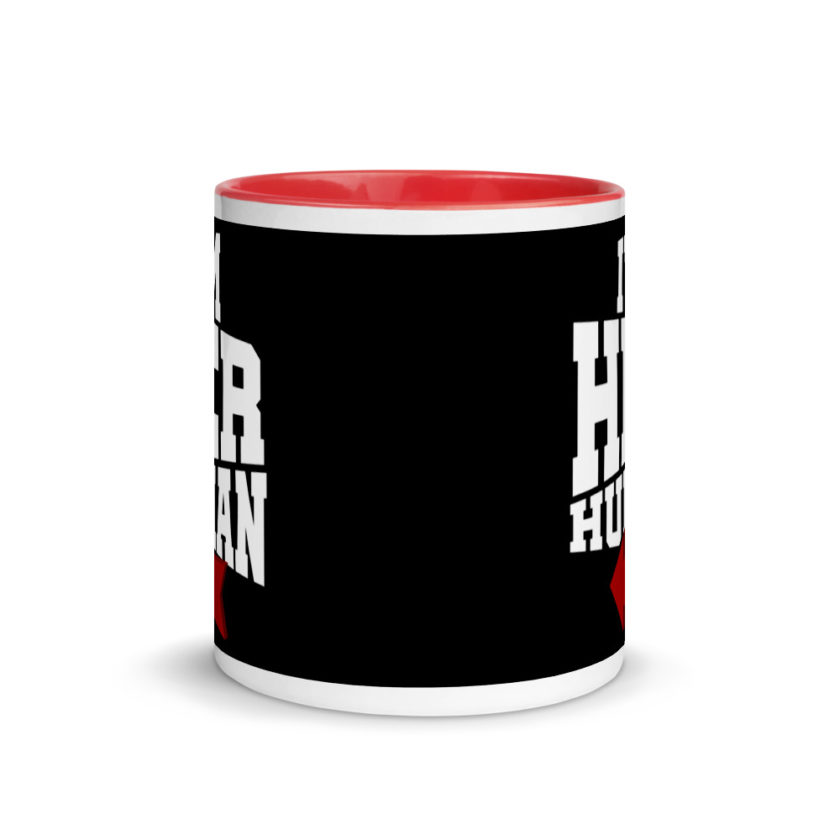 I'm Her Human Mug with Color Inside - Image 5