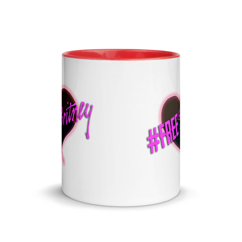 #FreeBritney Mug with Color Inside - Image 6