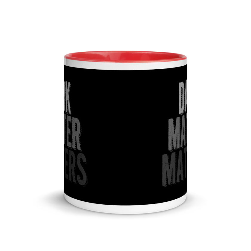 Dark matter matters Mug with Color Inside - Image 5