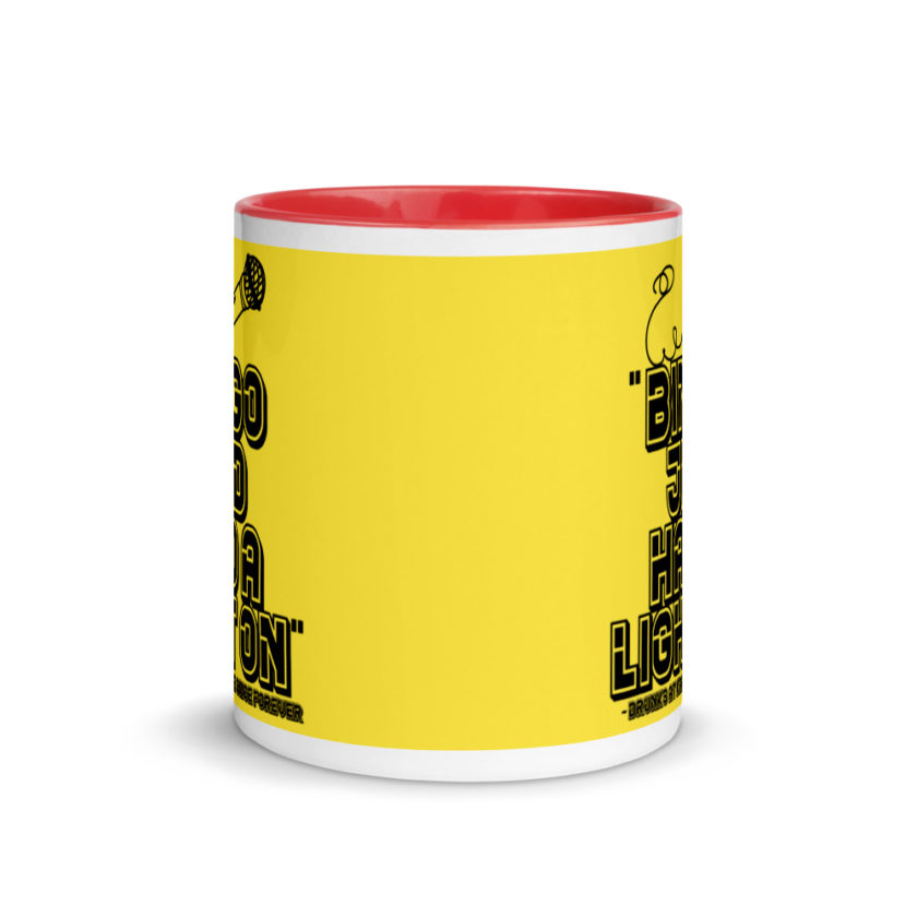 Bingo Jed had a light on. Mug with Color Inside - Image 6