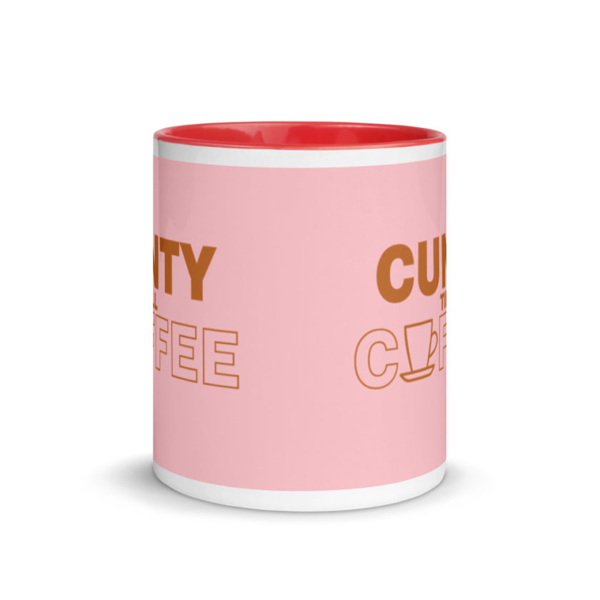 Cunty till coffee Mug with Color Inside - Image 6