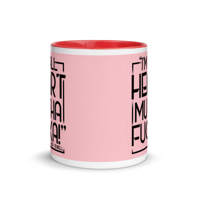 Im all heart mutha fucka Rod Tidwell, Jerry Maquire Mug with Color Inside - Image 6