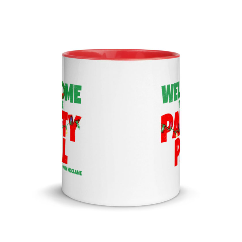 Welcome to the party pal. John Mcclane, Die Hard Mug with Color Inside - Image 6