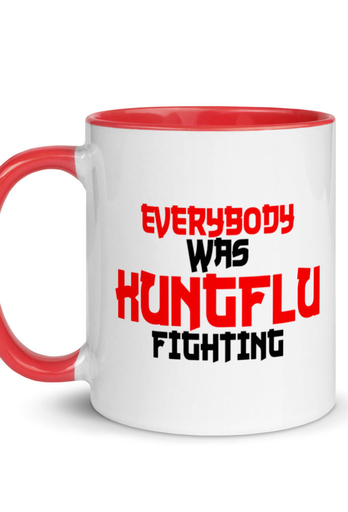 Everybody was Kungflu fighting! Mug with Color Inside