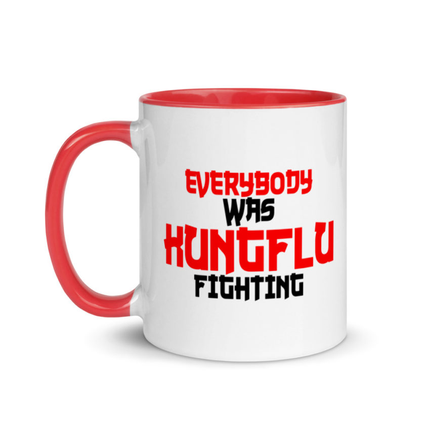 Everybody was Kungflu fighting! Mug with Color Inside