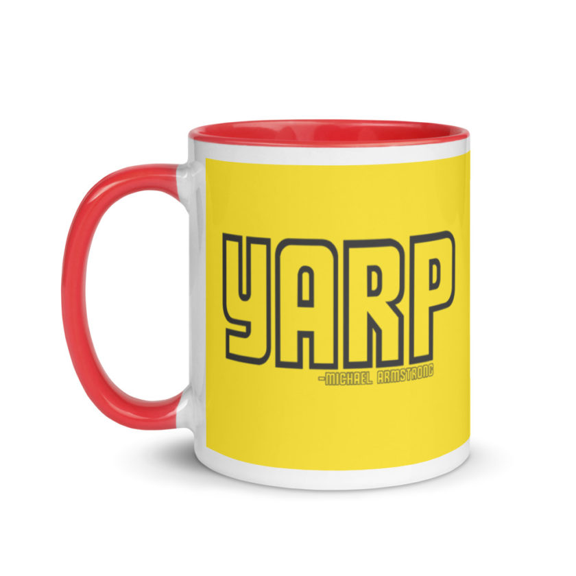 Yarp	Michael Armstrong, Hot Fuzz Mug with Color Inside - Image 7