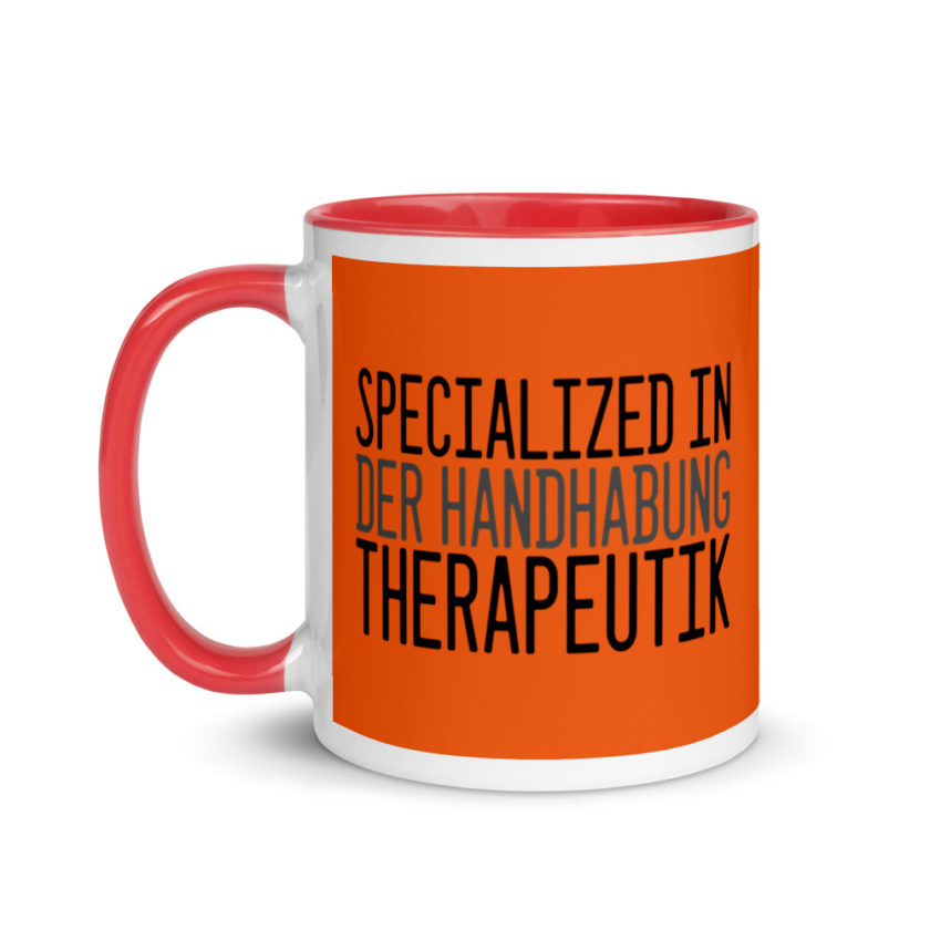 Specialized in Der Handabung Therapeutik, The Road to Wellville Mug with Color Inside - Image 7