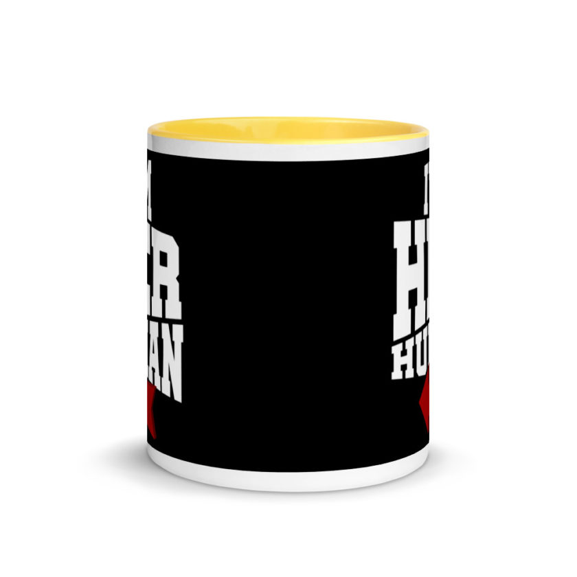 I'm Her Human Mug with Color Inside - Image 17