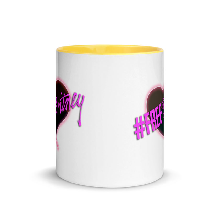 #FreeBritney Mug with Color Inside - Image 17