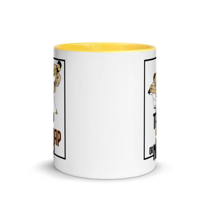 Tap, Snap or Nap - Jiu Jitsu  Mug with Color Inside - Image 17