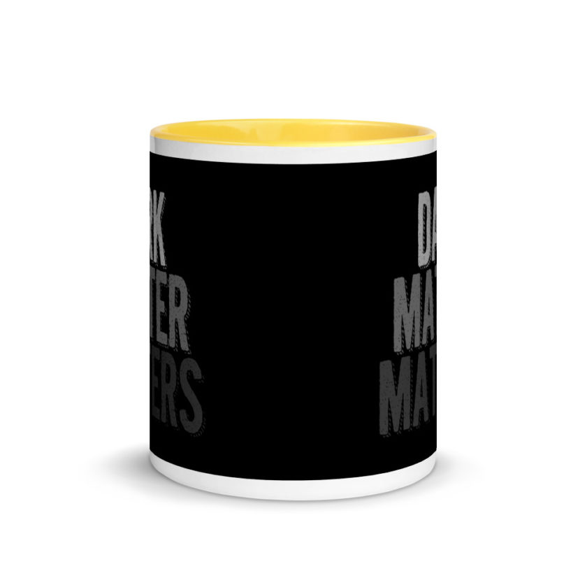 Dark matter matters Mug with Color Inside - Image 17