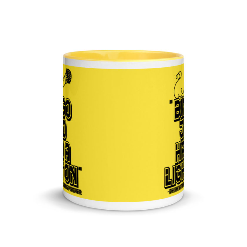 Bingo Jed had a light on. Mug with Color Inside - Image 18