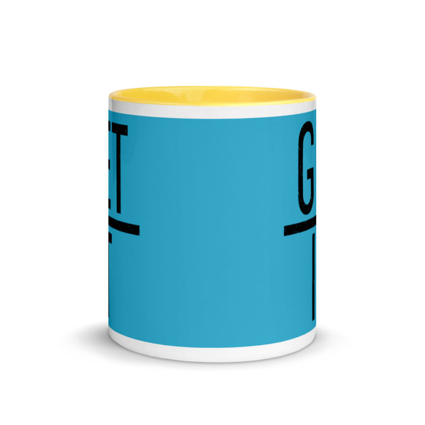 Get over it Mug with Color Inside - Image 17