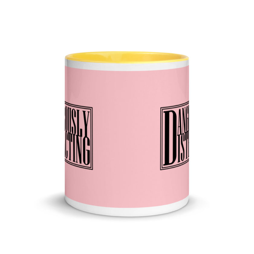 Dangerously Distracting Mug with Color Inside - Image 17