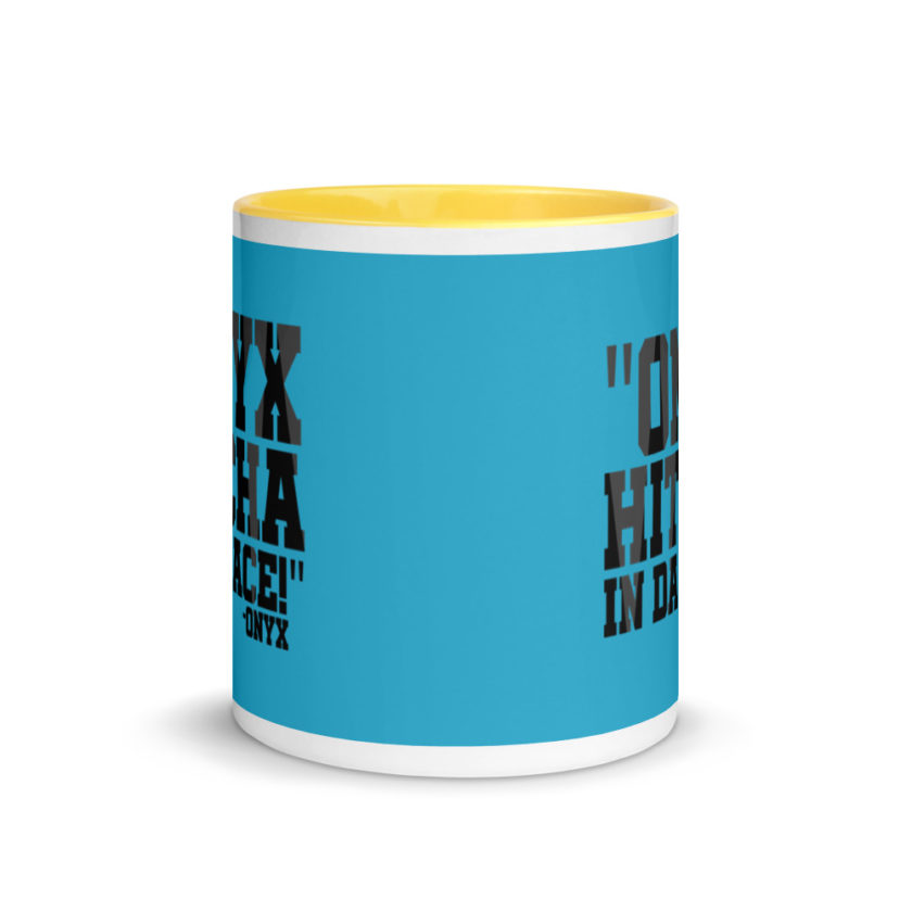 Onyx hitcha in da face Mug with Color Inside - Image 17