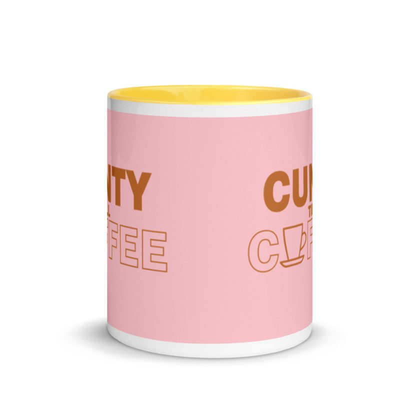 Cunty till coffee Mug with Color Inside - Image 17