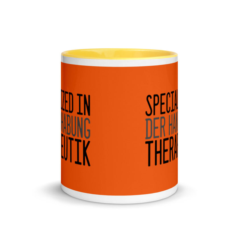 Specialized in Der Handabung Therapeutik, The Road to Wellville Mug with Color Inside - Image 17
