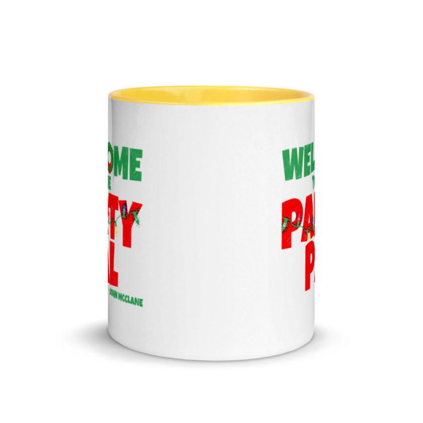 Welcome to the party pal. John Mcclane, Die Hard Mug with Color Inside - Image 17