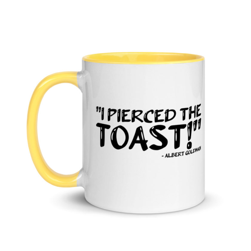 I Pierced The Toast  Mug with Color Inside - Image 18