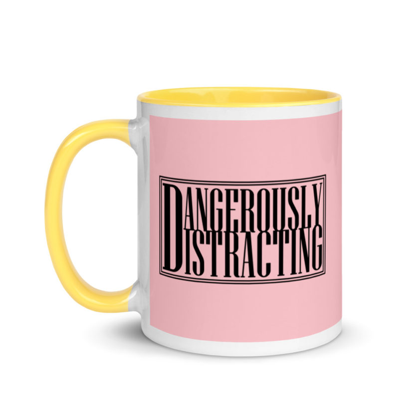 Dangerously Distracting Mug with Color Inside - Image 18