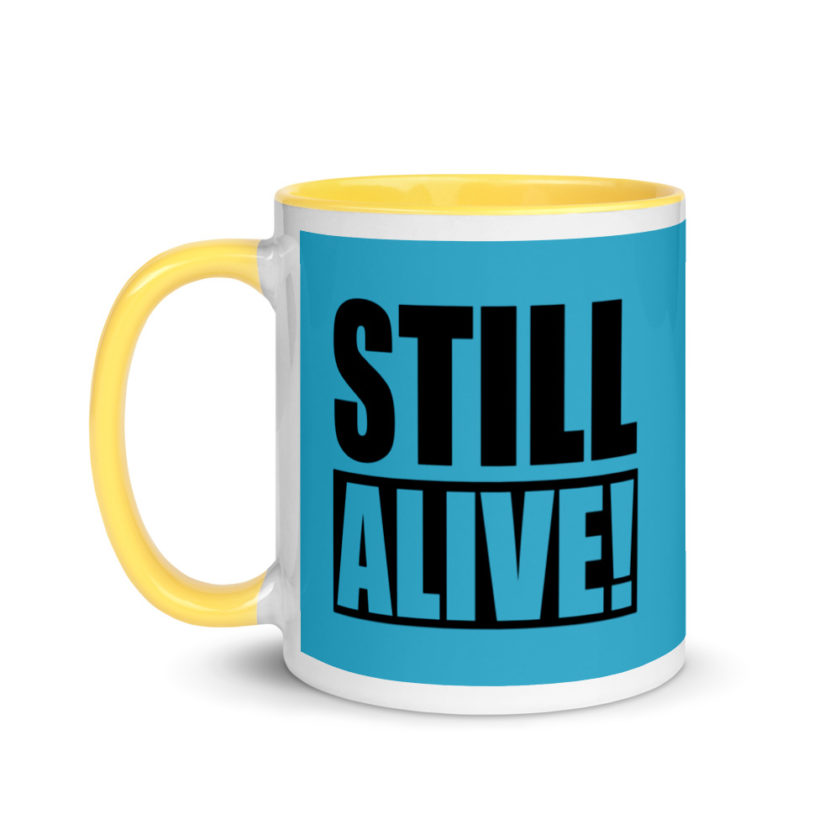 Still Alive! Grandma The Kroods Mug with Color Inside - Image 18