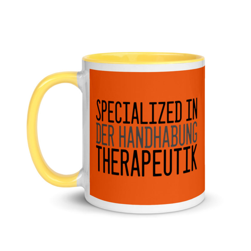 Specialized in Der Handabung Therapeutik, The Road to Wellville Mug with Color Inside - Image 18