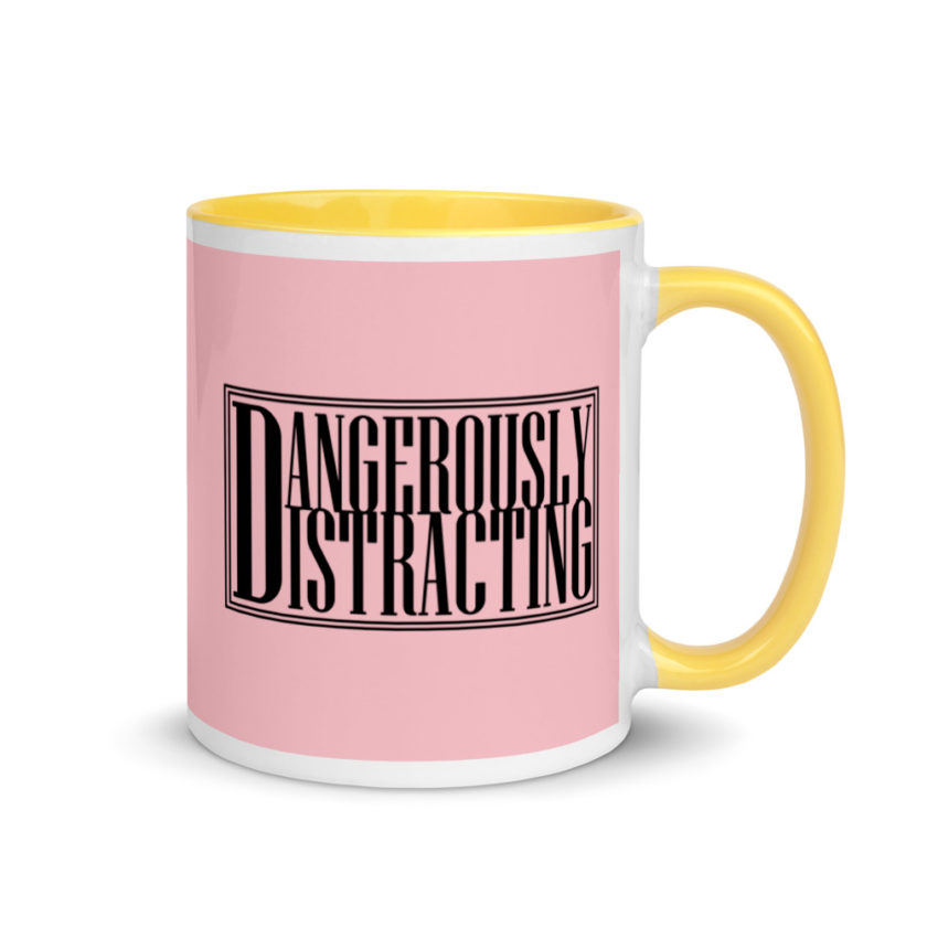Dangerously Distracting Mug with Color Inside - Image 16