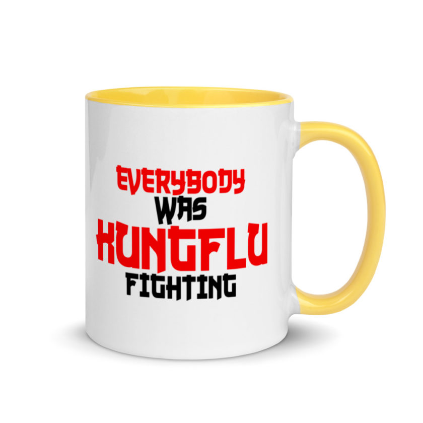 Everybody was Kungflu fighting! Mug with Color Inside - Image 16