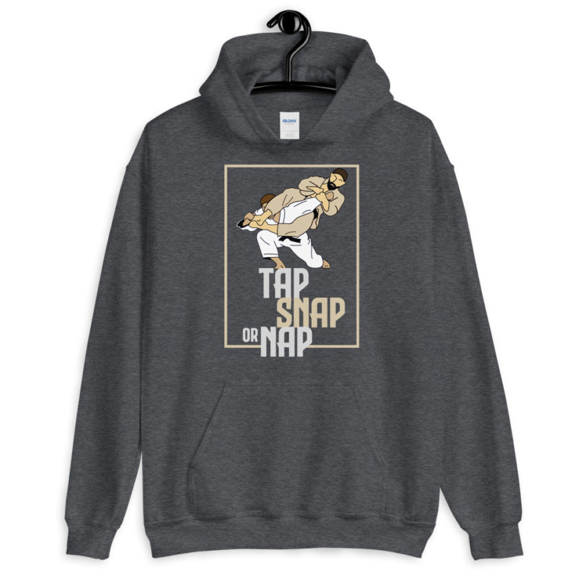 Tap, Snap or Nap Unisex Hoodie - Image 5