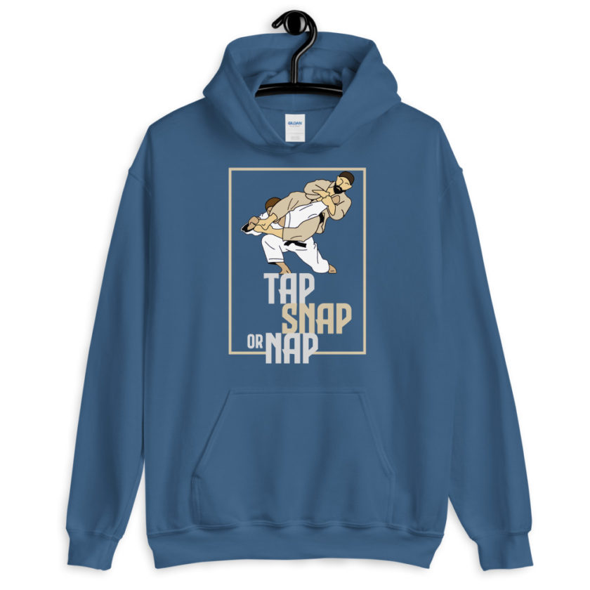 Tap, Snap or Nap Unisex Hoodie - Image 6