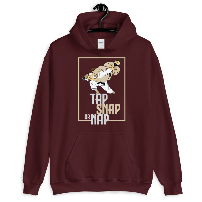 Tap, Snap or Nap Unisex Hoodie - Image 3