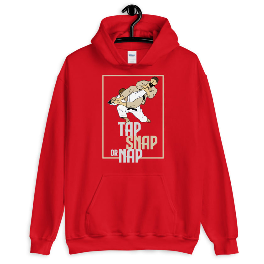 Tap, Snap or Nap Unisex Hoodie - Image 4