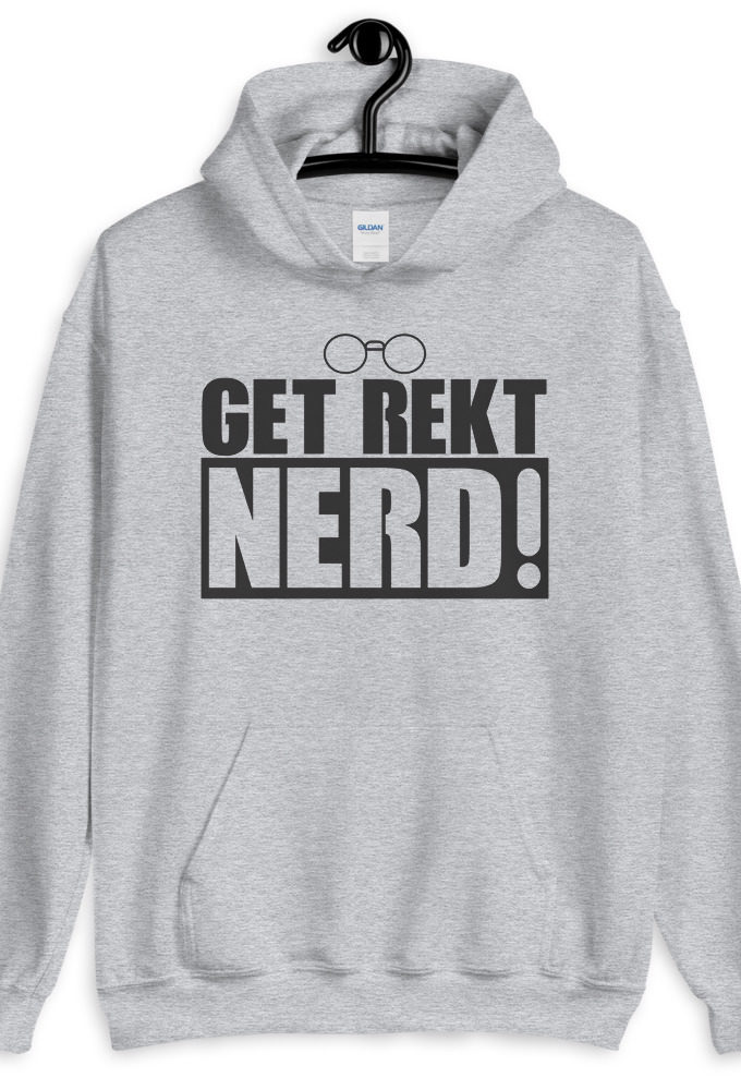 Get Wrecked Nerd! Unisex Hoodie
