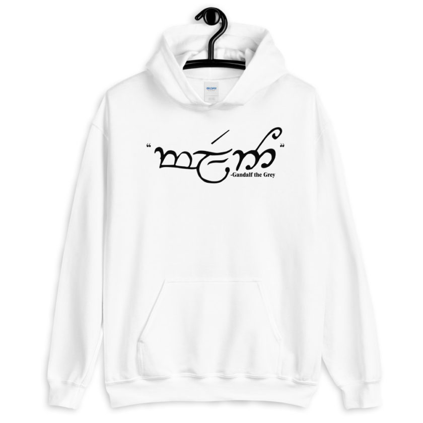 friend Gandalf the Grey , Lord of the Rings Unisex Hoodie - Image 8