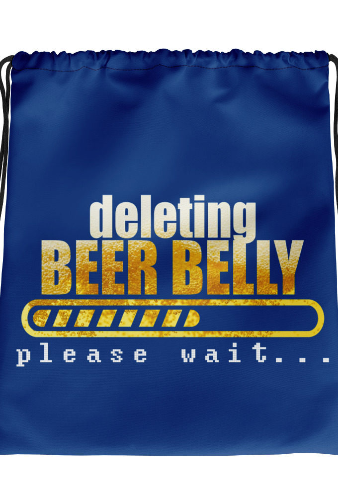 Deleting beer belly, please wait... Drawstring bag