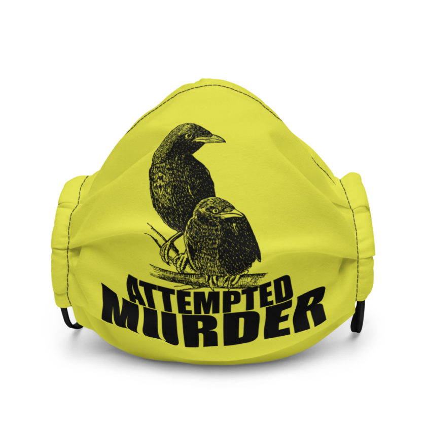 Attempted Murder Premium face mask - Image 2