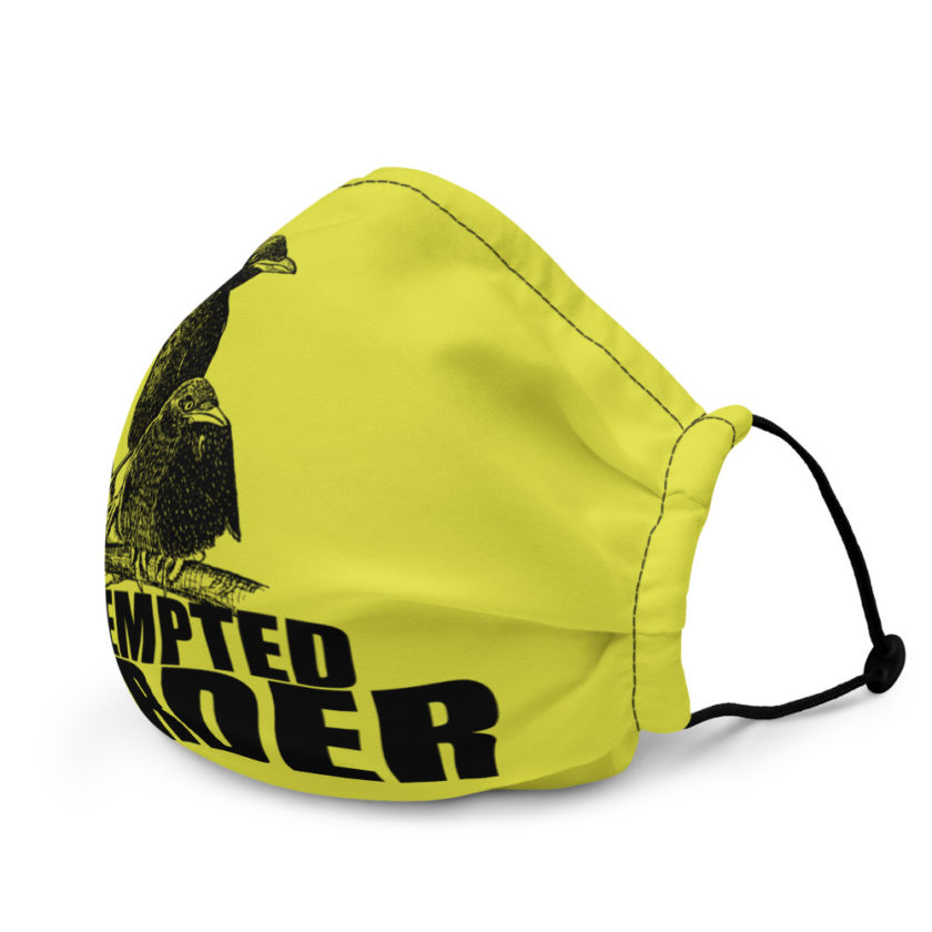 Attempted Murder Premium face mask - Image 4