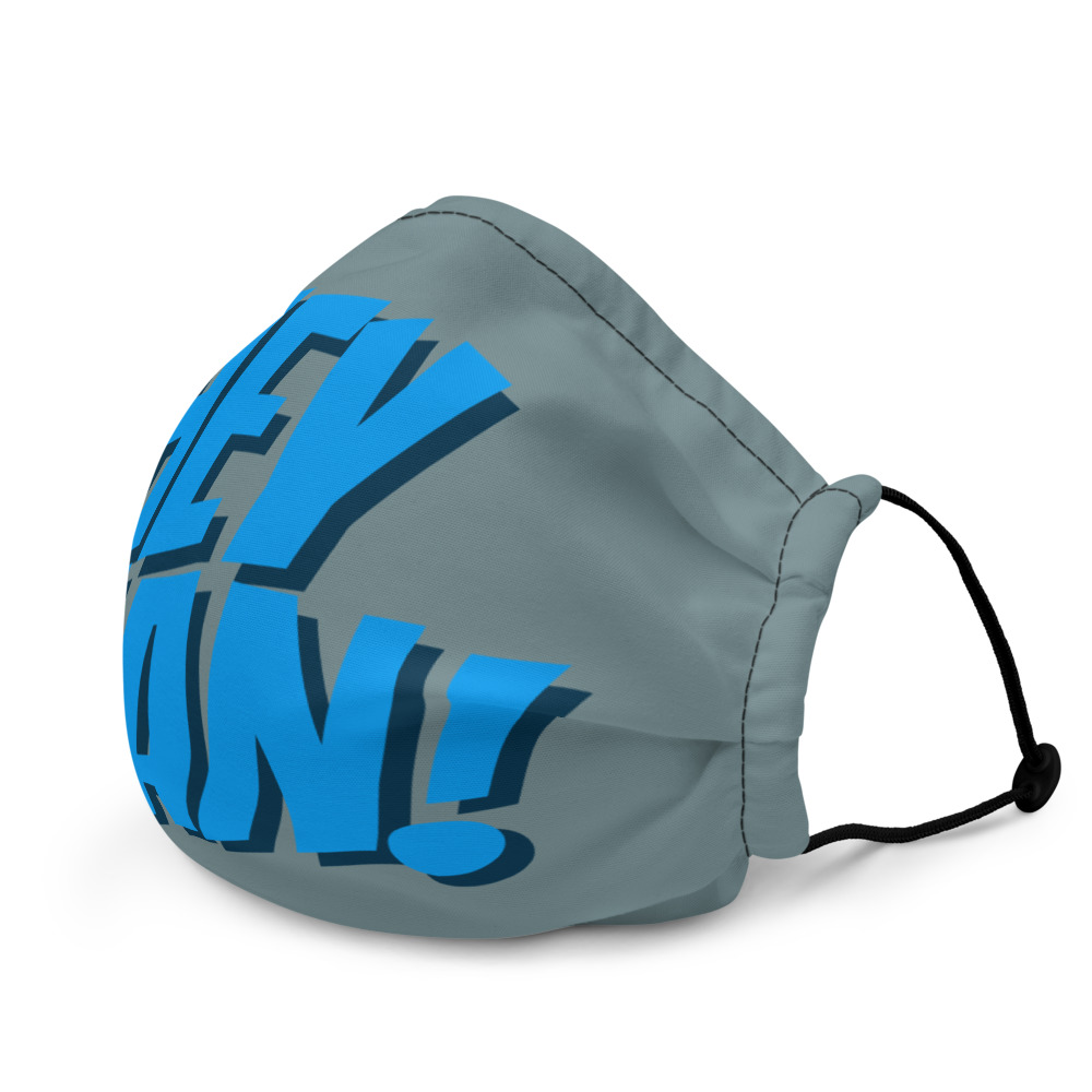 Hey Man! Joe Biden Premium face mask - Image 3