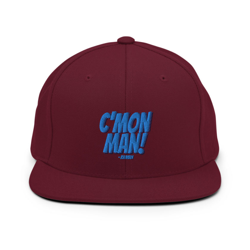 C'mon Man! Joe Biden Snapback Hat - Image 8
