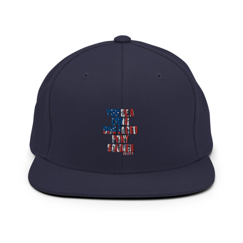 You're a lying, dog faced pony soldier. Joe Biden Snapback Hat - Image 9