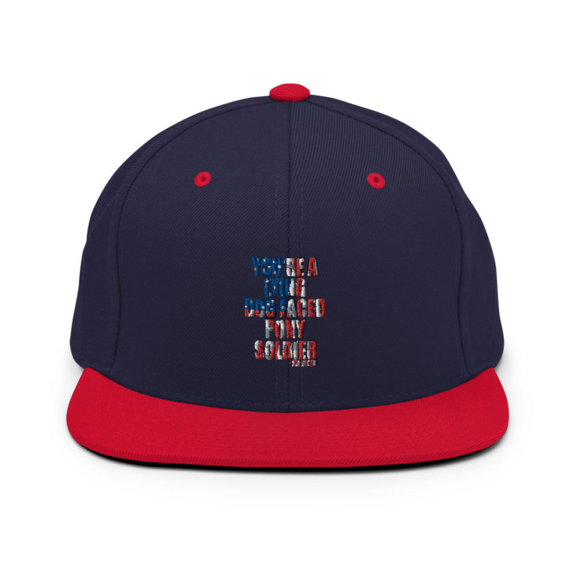 You're a lying, dog faced pony soldier. Joe Biden Snapback Hat - Image 10